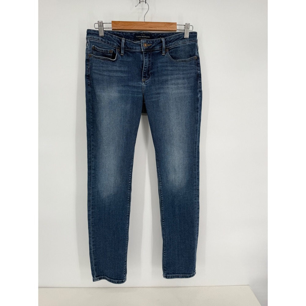 Lucky Brand Men Denim Jeans Blue Wash Slim Fit Size 32x30